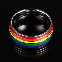Rainbow LGBT Ring