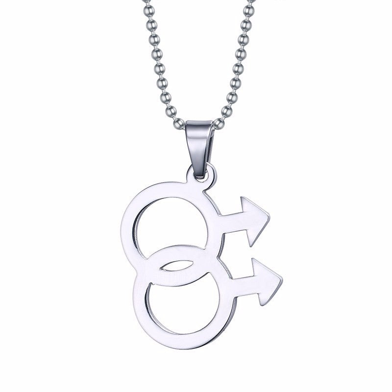 Stainless Steel Lesbian Necklace