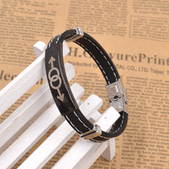 Black Silicone Bracelet