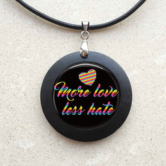 More Love Less Hate Necklace