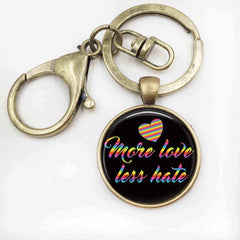 More Love Less Hate Necklace