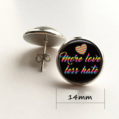 More Love Less Hate Necklace
