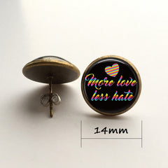 More Love Less Hate Necklace