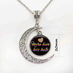 More Love Less Hate Necklace