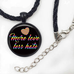 More Love Less Hate Necklace