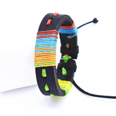 Multi-Colored Hand Bracelet