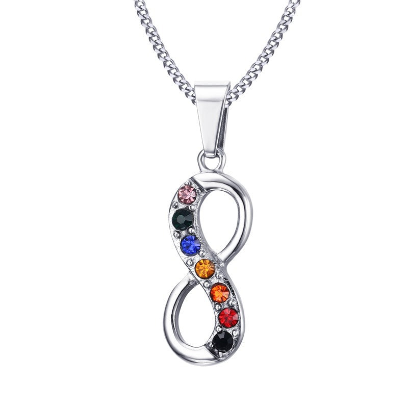 Infinity LGBT Necklace