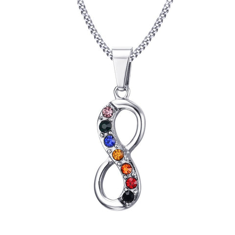 Infinity LGBT Necklace