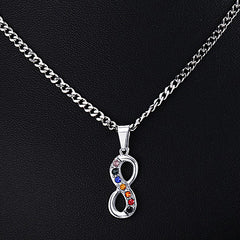 Infinity LGBT Necklace