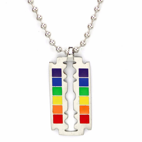 Blade Design Necklace