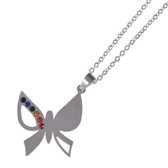 Butterfly Pendant Necklace