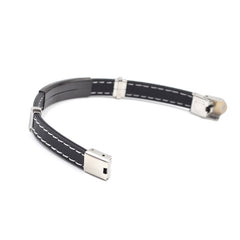 Black Silicone Bracelet