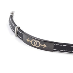 Black Silicone Bracelet