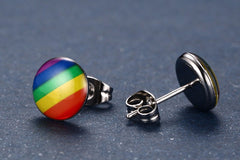 Round Pride Earrings
