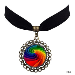 Flower Time Gem Necklace