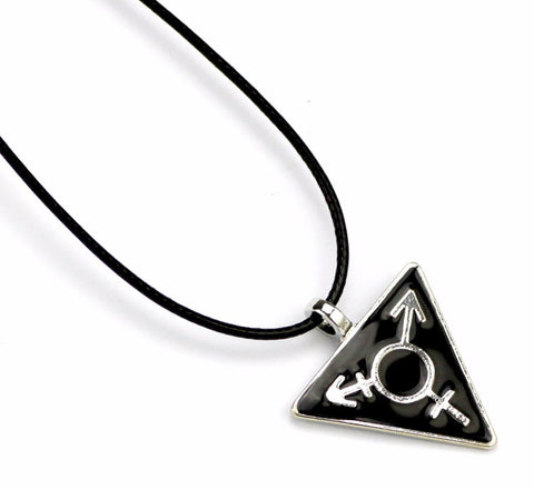 Symbol Triangle Necklace