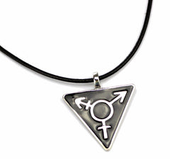 Symbol Triangle Necklace