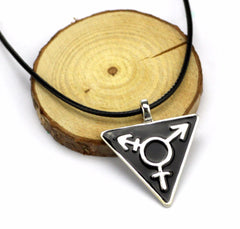 Symbol Triangle Necklace