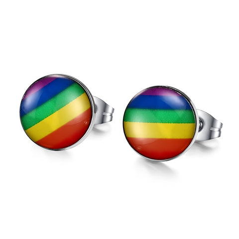 Round Pride Earrings