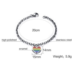 Fashion Love Heart Bracelet