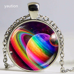 LGBT jewelry Planet Necklace
