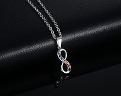 Infinity LGBT Necklace