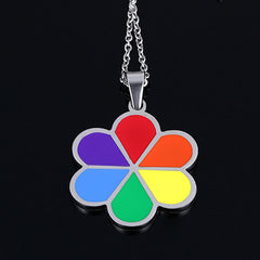 Flower Pendant  Necklace