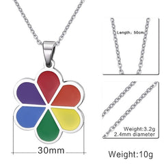 Flower Pendant  Necklace