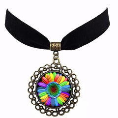 Rainbow Flag Necklace
