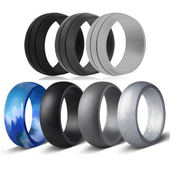 Multi Silicone LGBT Ring
