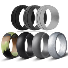 Multi Silicone LGBT Ring