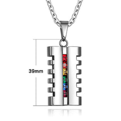 LGBT Classic Rainbow Necklace