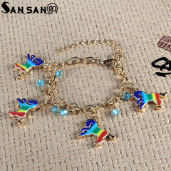 Unicorn Charms Bracelet